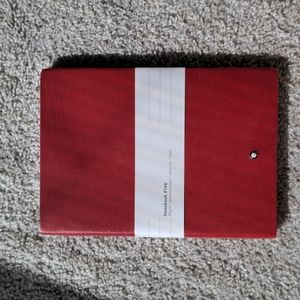 NWT Montblanc Notebook #146 Red Lined